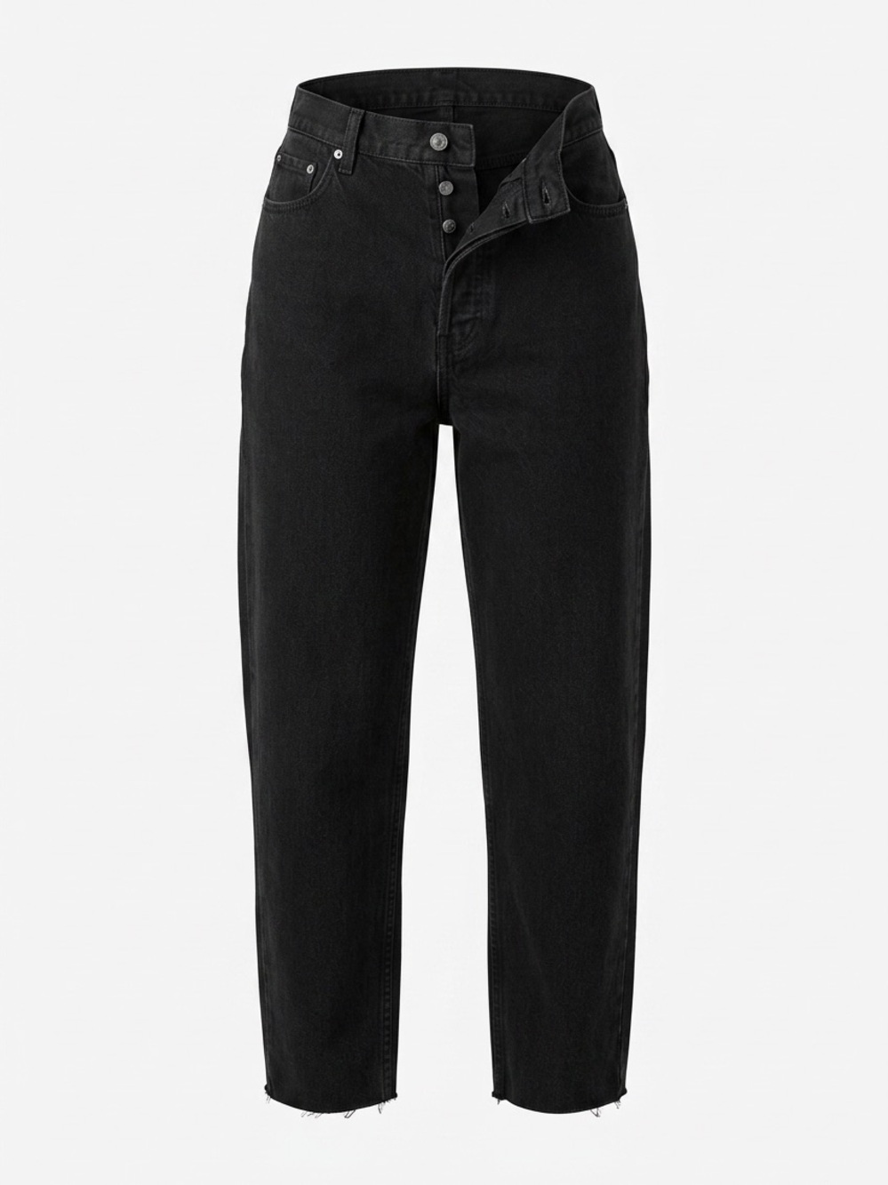Old Navy Black High-Rise Button-Fly Women’s Jeans